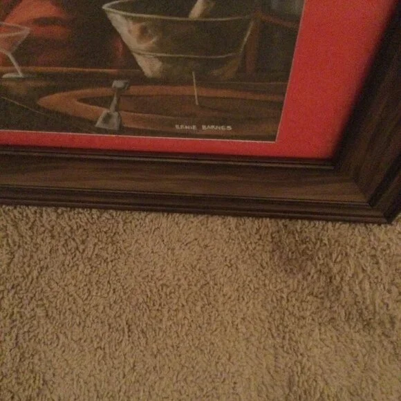 Late night dj wall art the print is 16x20 and the frame 18x24 - Picture 2 of 5